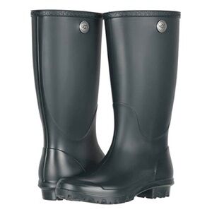 UGG Shelby Matte Green Rain Boot - Size 7